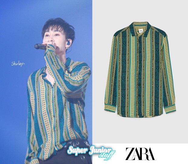 190303 Eunhyuk Zara Shirt at SS7S